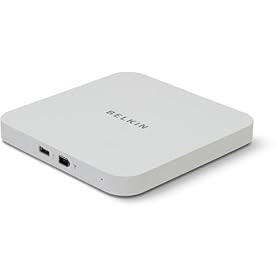 Belkin Hi-Speed USB 2.0 and FireWire 6-Port Hub for Mac mini - Hub - 4 x Hi-Speed USB + 2 x IEEE 1394 (FireWire) - desktop