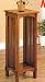 Mission Style Plant Stand in Solid Oak -On sale!