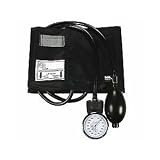 Professional Blood Pressure Set with Black Cuff for Adults