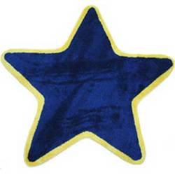 Click here to buy Moon and Stars Rug - Navy Blue Star by Fun Rugs.