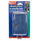 Clear-free Air Cartridge Filter - Up to 10 gallons - 3.25 in. x 2.5 in. x 5 in.