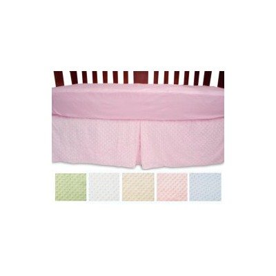 American Baby Company Heavenly Soft Crib Bed Skirt - Ecru product image