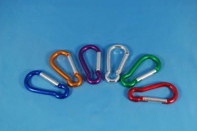 Carabiner Key Chain Various Colors [3in]