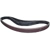 Magnate R1X42S40 1" x 42" Closed Coat Sanding Belt, Aluminum Oxide - 400 Grit; X Weight