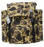 Kondos Outdoors - Camo 3-Pocket Guide Pack - 12"W x 18"H x 7.5"D not counting the 3 pockets.-Brown Camo - Made in the USA
