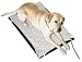 Farm Innovators Medium 17-Inch by 24-Inch Plastic Heated Pet Mat with Fleece Cover Model HM-80M, 70-Watt