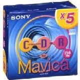 Sony 5MCR-156A 8cm CD-R 5-pack for Mavica