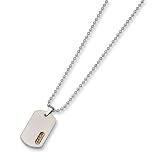 Titanium 24k Gold Plated Necklace - 22 inches