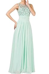 Beaded 2015 Chiffon Evening Dress/Prom Dress/Party Dress/Maxi Dress 