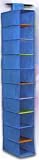 COLORS - 10 SHELF SHOE STORAGE CLOSET ORGANIZER - NEW