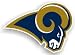 NFL Saint Louis Rams 12-Inch Vinyl Logo Magnet