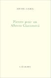 Revue L'Échoppe  / Pierres pour un Alberto Giacometti