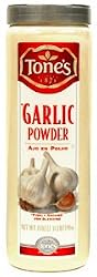 Tone's Garlic Powder (21 oz) - Large Restaurant / Food Service Shaker Top Siz...