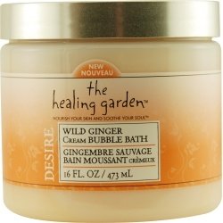 HEALING GARDEN DESIRE by Coty (UNISEX) WILD GINGER BUBBLE BATH 16 OZ