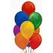 50 Basis Ballons, bunt sortierte Farben -90190-