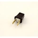 Leviton 123 10 Amp, 125 Volt, Plug, Non-Polarized, Non-Grounding, Ivory