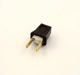 Leviton 123-000 15A-125V Easy Wire Plug, Brown