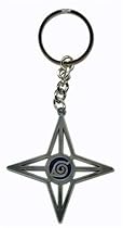 Naruto: Leaf Village Logo Shuriken Metal Key Chain