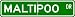 Maltipoo STREET SIGN High Quality 6
