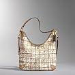 Coach Graffiti Signature Book Bag Tote 13309 Gold Multi