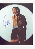 VIRGIL HILL AUTOGRAPHED 8X10 BOXING PHOTO WITH CHAMPIONSHIP BELT (BOXING)