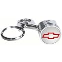 Chevy Red Piston Keychain