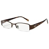 Identity Womens R4527-2 Half Rim Floral Reader