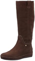 Geox Donna Haben Stivali D24P7T00022C6009, Damen Fashion Stiefel, Braun (coffee C6009), EU 36