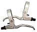 Shimano BL-R550 Canti-Caliper Brake Lever Set Pair, Flat Bar Silver