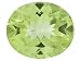 Jewelry : MIN 4.00CT 12X10MM OVAL CANARY APATITE