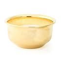 Gentlemans Shaving Soap Bowl in Gold