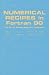 Books : Numerical Recipes in Fortran 90, Vol. 2