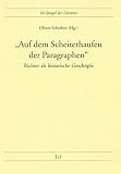 ''Auf dem Scheiterhaufen der Paragraphen''