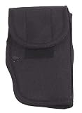 Pistol holder, nylon, black, for belt