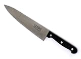 Gourmet 8-in Stainless Steel Traditional Chef's Knife - Full Tang Stamped
