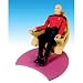 Captain Picard In Chair Star Trek Action Figure