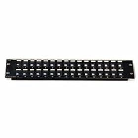 Cables To Go - 03859 - Blank Keystone Patch Panel 24-Port by Cables To Go