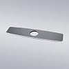 Decor Star PLATE-10C 10" Kitchen Sink Faucet Hole Cover Deck Plate Escutcheon Chrome