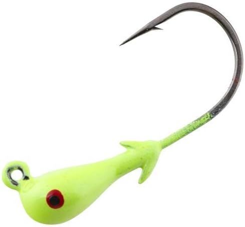 Cotee Liv'Eye 1/4 oz. Jig Heads 6-Pack, Gold, Weight: 1/4 Oz