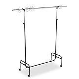 ~:~ CARSON-DELLOSA PUBLISHING ~:~ Adjustable Mobile Chart Stand, 48 to 75 High, Steel, Black