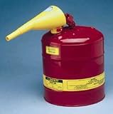 Type I Safety Cans With Swinging Handle, Justrite - Model 10801 - Each (5 GL) - Model 10801
