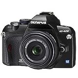 Olympus E-420 10.0 Megapixel Digital SLR Camera Body with 25mm f/2.8 Zuiko Digital Lens - Refurbished by Olympus U.S.A.
