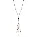 Burnished Collectibles Jet & Siam Hues Y Style Necklace