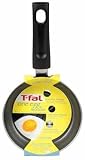 T-fal A8570084 Specialty Nonstick One Egg Wonder 4.5-Inch Fry Pan Dishwasher Safe Cookware, Grey