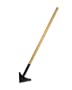 Stealth Weeder with a 9.25 inch Steel Head and Hardwood Handle -Made in America