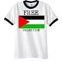 Free Palestine Ringer T-Shirt