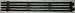 Jade 1011600000 Grate, Broiler 4-Bar, 3" x 21"
