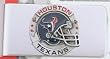 Houston Texans Pewter Money Clip