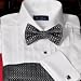 10-Pleat Spread Collar Tuxedo Shirt