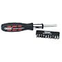 Draper 33010 11 piece ratchet screwdriver and bit set